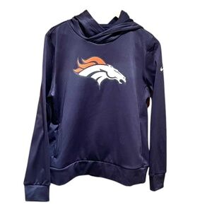 Women's Nike NFL Apparel Women's Broncos Hoodie Size L NWT